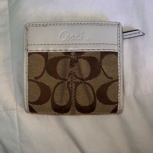 Coach mini wallet